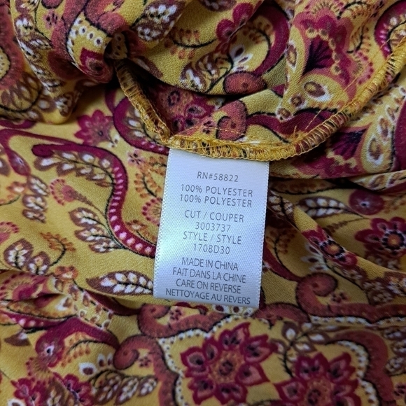 Max Studio Pleated Bishop-Sleeve Blouse - Picture 11 of 13